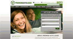 Desktop Screenshot of premierautolease.com